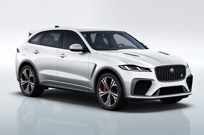 Jaguar F-PACE SVR en Fuji White